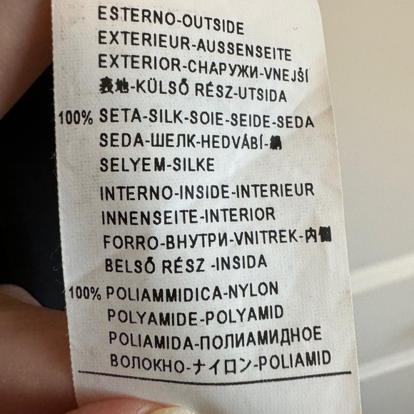 Benetton asymmetrical Silk sleeveless top - Picture 5 of 7